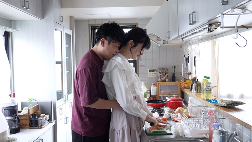 ニュウハーフ 霜月みぞれ もしかしたら付き合うかもしれない二人のイチャラブアナルSEX 画像1