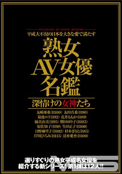平成大不況の日本を大きな愛で満たす「熟女AV女優名鑑」深情けの女神たち