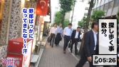 銀座界隈で噂のヤリマンクラバーと3P生ハメSEX！中出し×顔射×口内射精etc計5連発！清楚な外見の