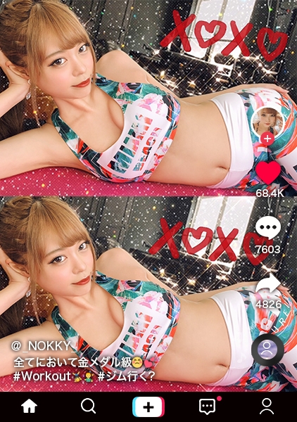 のっきー 24歳 全身ベロ舐めジムインストラクター