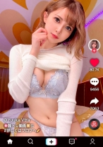 【極上膣コキ！感じながらシメあげる×膣圧最強マ○コVSデカチン生ハメ3連戦】膣圧トレーニングにハマるドすけべラウンドガール！お口も凄いデカチン丸呑み挿入心地フェラ！感じながらシメあげる腰クネなま膣SEX！強烈デカチンピストンに揺れる美乳！敏感華奢ボディが反り絶頂連発！中出し3連発！！！Hyper Vaginal Pressure【なまハメT☆kTok Report.42】