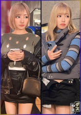 【乱交】すました顔でどエロ体型&性欲ギャル×潮吹きまくり蛇口マ●コ巨乳ギャルどちらもお疲れナマです【もか&れい】_img