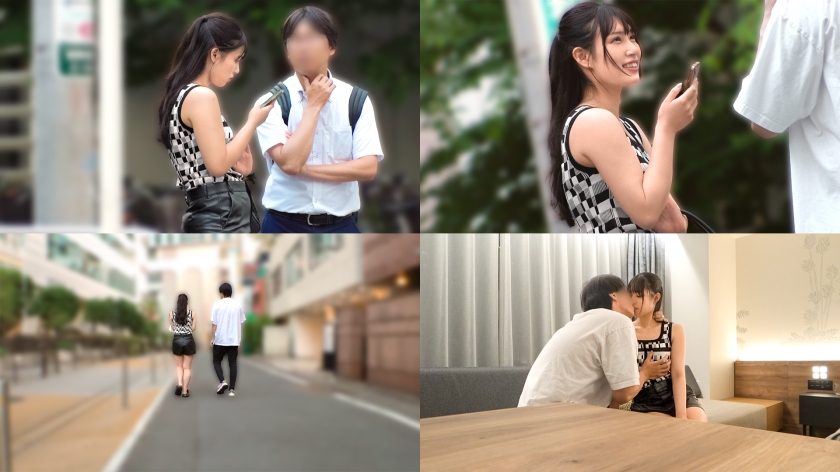 GESY-067 【立ちんぼ】男の視線を独占するスレンダー美女¥カメラ目線で中イキ連発【生中2.5万 りえ】 新作AV動画 レビュー 画像シーン01