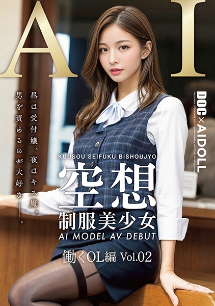空想制服美少女 AI MODEL AV DEBUT 働くOL編 Vol.02