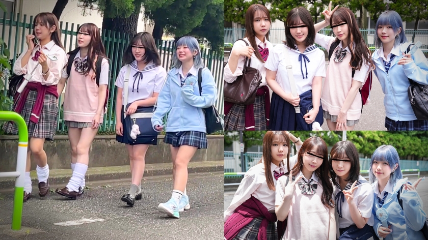 【育ち盛りの仲良し4人組】サブカルとギャルの異文化交流:T18&L18 画像1