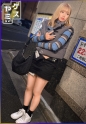 豊満ボディと可愛い顔で夜の街に網を張るギャルれい