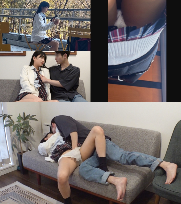 【入り浸り娘】無防備なダウナー系美少女をエッチで理解(わか)らせ!『だからダメだって…!』ダメダメ言いつつも感じまくってる後輩ちゃんのパイパンおマ●コに無許可中出し!かりん 画像1