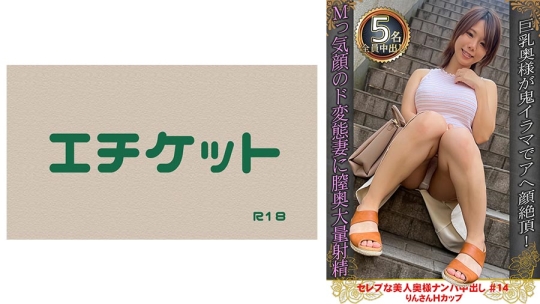 セレブな美人奥様ナンパ中出し #14 りんさ…