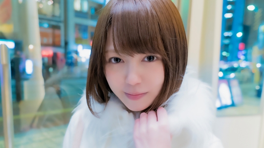 ボブカットが似合う色白もち肌の女の子の…