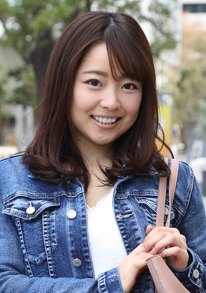 「外でこんな事したことない。でもH大好きです！」とってもキュートなJDちひろちゃん(20歳)