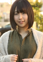 「こんなところでするんですか?でも生はマズいです。」ショートヘアのキュートなHカップ超巨乳JDのぞみちゃん(20歳)