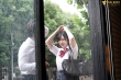 突然の豪雨でラブホに避難 濡れた巨乳に理性を忘れてひたすらハメまくった… 桃尻かなめ 画像2