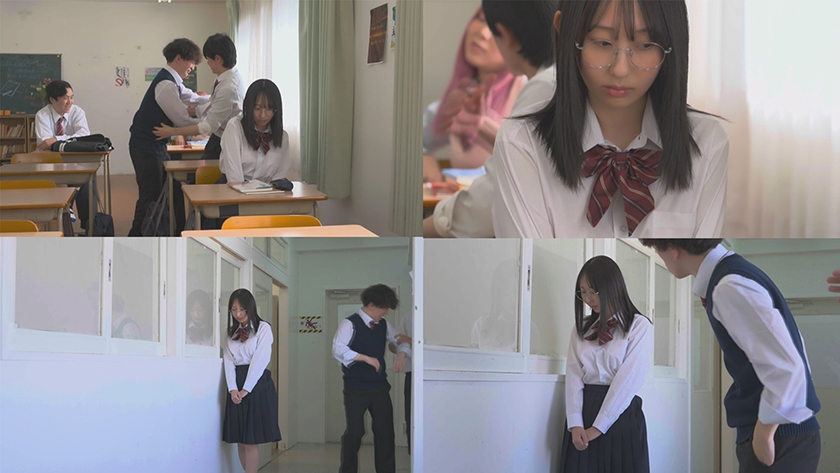 クラスでは真面目なオタク地味っ娘(隠れ巨乳)は、いつも体育の授業後俺を呼び出し、こっそりと運動で高まったアドレナリンを発散性交したがるへんたいちゃんだった 山下紗和 画像1