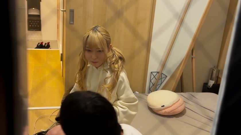 M区金髪ツインテ低身長ギャルデリ嬢 窓からの景色 483MADO-012 サンプル画像7