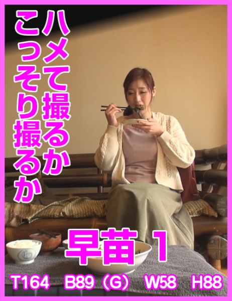 ハメて撮るかこっそり撮るか 早苗 1