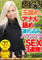 
                        超金髪美人は玉舐め、アナル舐め大好き！連れ込み&ハプニングSEX3連発！ キャンディー・リシャール
    