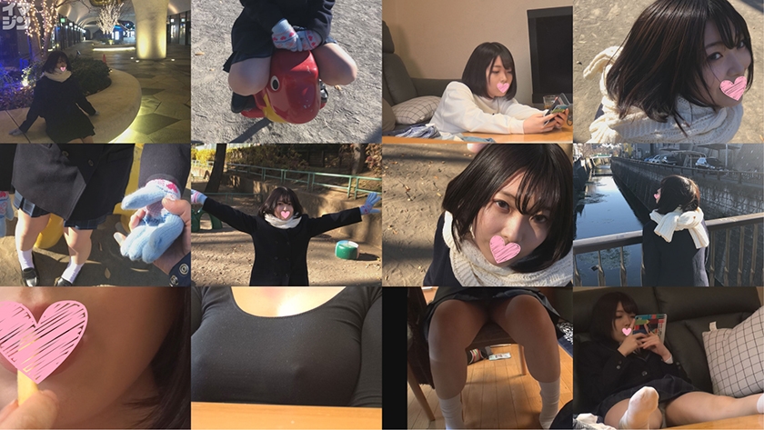 サンプル画像  MGS動画 大原あむ パンチラ 女子高生 巨乳 制服 