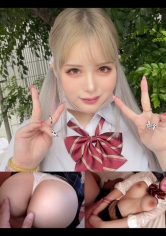 16時間着用【個人撮影】白色スケスケパンツちゃん_単位制Ⅱ年目の巨乳白ギャルとP活_img