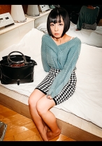 【流出】ぱっつん前髪の短髪美女とハメ撮り_照れ顔からイキ顔まで全て顔出し配信