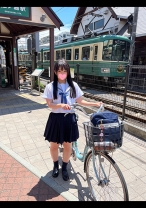 黒髪清楚系【個撮】制服美小女とP活_中出し×2