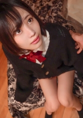 清楚系ビッチに種付け!!アヘ顔晒しながら連続絶頂するバカま○こに生中出ししてみたw_img