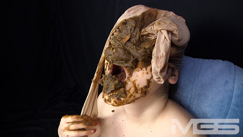 喉も膣も糞まみれ 脱糞食糞オナニー_5