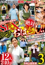 
                        SEXするなら絶対 地方のおばさん！！12人240分 3
    