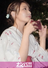 花火大会ナンパ 06 花火が上がる直前に彼氏と喧嘩し置いていかれた悲しき浴衣美人！傷心を癒やすかのように優しく男を包み込み、癒やし尽くしてくれる彼女に大興奮♪大胆な腰の動き、仰け反り感じる表情、もう首ったけ♪_img