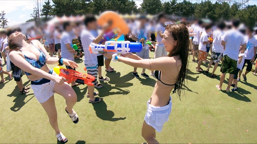 MGS 200GANA-2142 勢いで4P♪水着美女二人組をスプラッシュナンパ! 某テーマパークで行われたフェスで見つけた2人組ギャル♪ 8 素人専門 >MGS 動画 エロ JAV