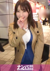 マジ軟派、初撮。 1432 Fカップ美人OLをナンパ成功！話の流れでおっぱいを後ろから揉めば、ダメと言いながらも甘い吐息を漏らして感じ始め、最後は男優の上で自ら腰を振り巨乳を揺らしながらセックスに夢中！！