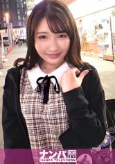 マジ軟派、初撮。 1551 ふわふわ系メイド美少女をナンパ成功！エッチなことが好きと言うのですかさず後ろに回り込みおっぱいを揉めば満更でもない様子…デカ○ンを差し出せばうっとり顔でご奉仕ww_img