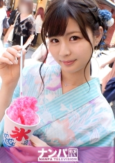 マジ軟派、初撮。 1849 【高校教師の休日】浅草で見つけた浴衣女子をナンパ!はだけさせると妙にエロい浴衣マジック!子どもたちには見せられないあられもない姿で感じまくってしまうのだった!_img