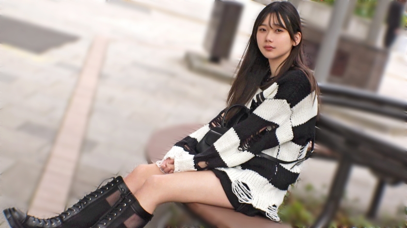 sp-200GANA-3360 AVレビュー 【21歳ッッ × 乳で】学校全休、所在なげパンク女子。小陰唇をおっぴろげ、弄られすぎて鉄マ○コもハードコア！ マジ軟派、初撮。 2289 碓氷なつめ 画像シーン02