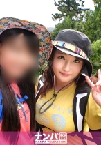 マジ軟派、初撮。 1402 山ガールデビューのため高尾山へやって来た女子大生2人組を突撃ナンパ！登山後にノリノリでご飯も楽しんでたら…_パッケージ画像