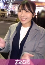 マジ軟派、初撮。 1590 アキバの路上でカイロ配り！会社帰りの美脚美女が罠にかかった！連れ込んだホテルでエロトーク…次第に気分も高揚していって…