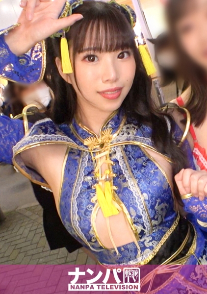 【渋谷ハロウィン2021】二人組コスプレ美女をナンパ成功!エロチャイナ服を着たスレンダー美脚のお姉さんは攻めも受けも両方イケる万能選手!乳首いじりのテクもオマ●コの敏感具合もカンペキ!