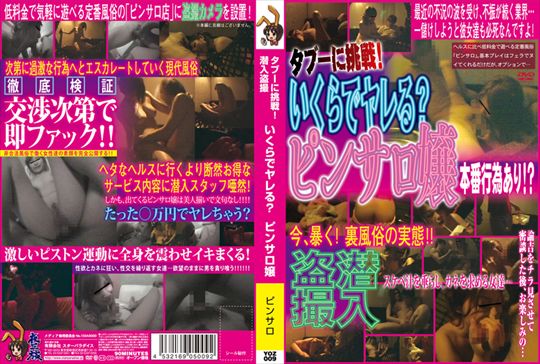 タブーに挑戦!潜入盗撮 いくらでヤレる?ピ…