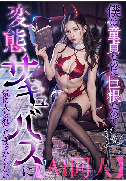 【AI同人】僕は童貞なのに巨根なので変態サキュバスに気に入られてしまったらしい