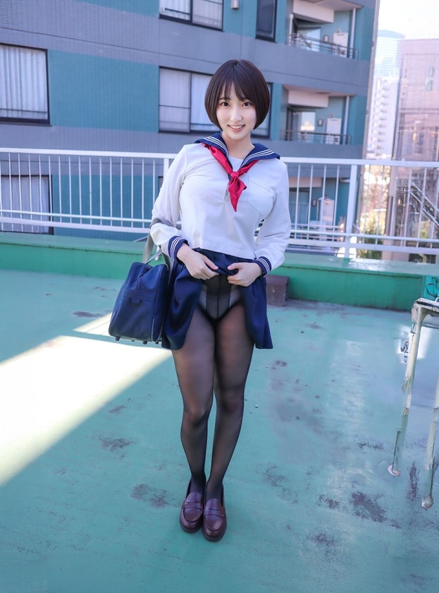 258DOKS-685 美少女優等生 放課後変態黒パンスト倶楽部 糸井瑠花 サンプル画像2