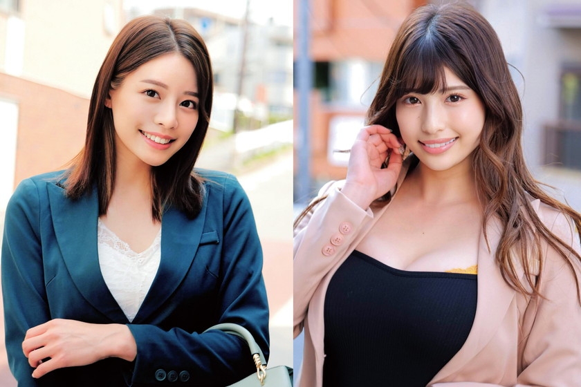 丸の内で働く黒パンストOLが挑戦！ノーパン黒パンスト素股！ヌルヌルワレメに結局つるんっと入って連続生中出し！！ るいささん はづきさん_0