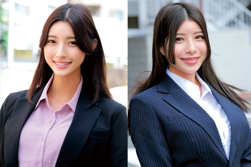 丸の内で働く黒パンストOLが挑戦！ノーパン黒パンスト素股！ヌルヌルワレメに結局つるんっと入って連続生中出し！！ かなさん つかささん_0