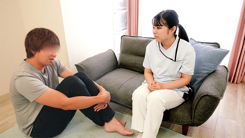 天使みたいに優しくて可愛いナースさん！「早漏に悩む童貞君の暴発改善のお手伝いしてくれませんか？」男性器慣れしているようで意外とウブな看護師さんが早漏すぎる童貞君にムラムラ膣キュンしちゃって生中出し筆おろしSPECIAL！ ひかるさん しずなさん 画像8