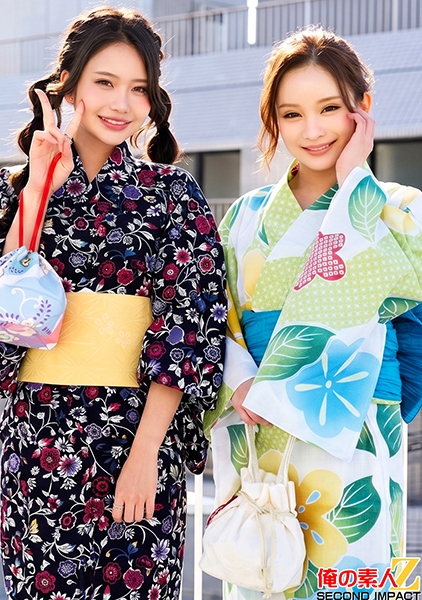 祝夏！花火大会に来てた浴衣美人と激えち野球拳！ ゆかちゃんとしのんちゃん