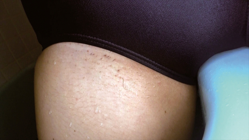 濡れてテカってピッタリ密着 神スク水 12 新型スク水 型番a●ena A●N-1●5W F●OTM●RK 新型スク水×Hcup 寧々_5