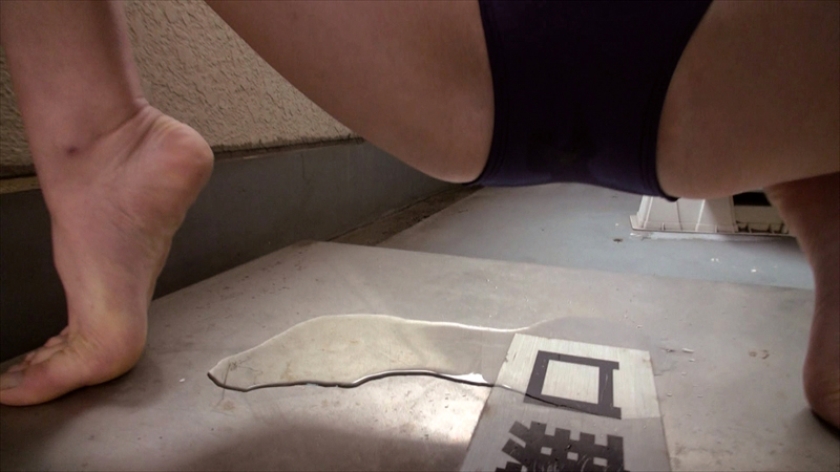 濡れてテカってピッタリ密着神スク水 14 新型スク水型番a●ena A●N-1●5W×春佳_3