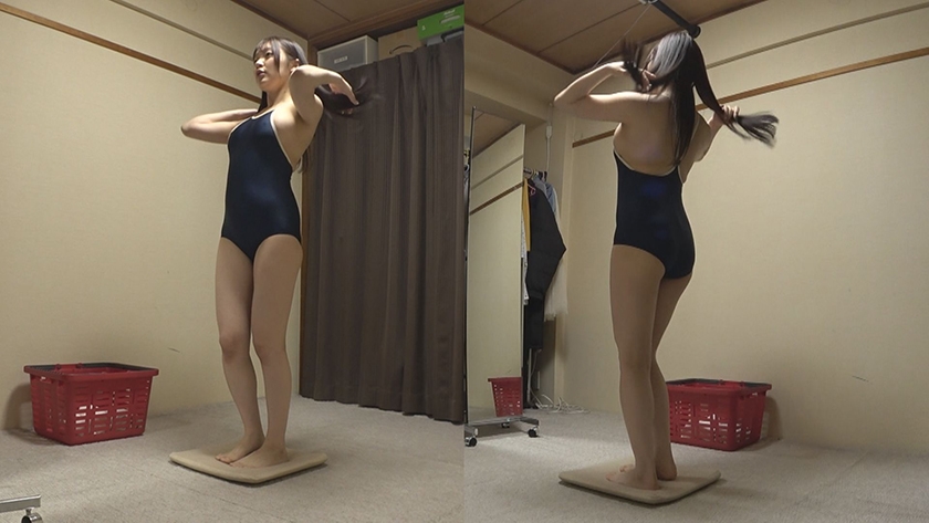 及川莉央 濡れてテカってピッタリ密着 神スク水  可愛い女子のスクール水着姿をじっとりと堪能！着替え盗撮から始まり貧乳から巨乳にパイパン、ハミ毛、ジョリワキ等のフェチ接写やローションソーププレイやスク水ぶっかけ等を完全着衣で楽しむAV 画像3