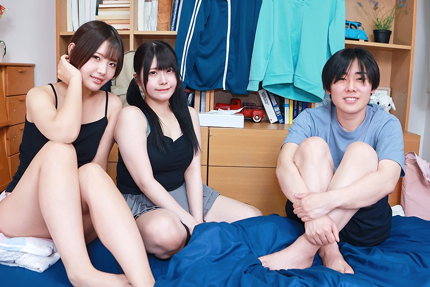 083PPP-3481 彼女と顔もカラダもそっくりな双子の妹ちゃんはSEXも似てるのか3P姉妹丼で確かめてみた! サンプル画像3
