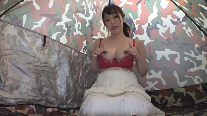 野外テント 自画撮り大興奮早イキオナニー_11