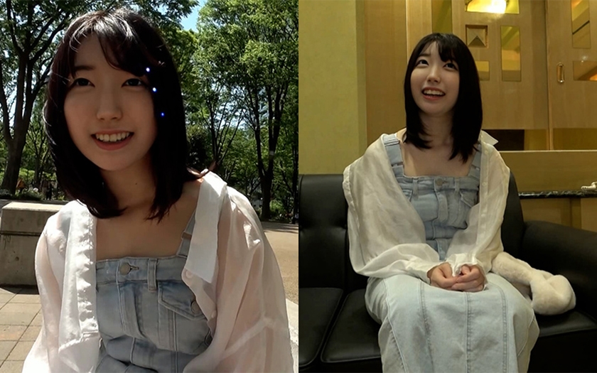 見た目は清楚で性欲強め!デカチン好きな未来の穴モテ娘 りな 画像1