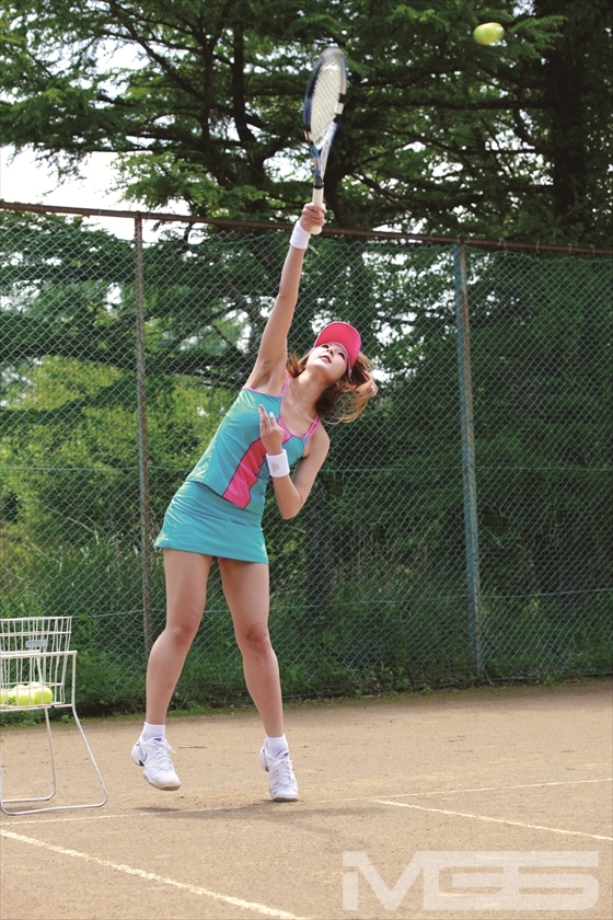 全国大会ベスト8の美人ハーフアスリート 現役テニスプレイヤー 明日香クレア (20)_5